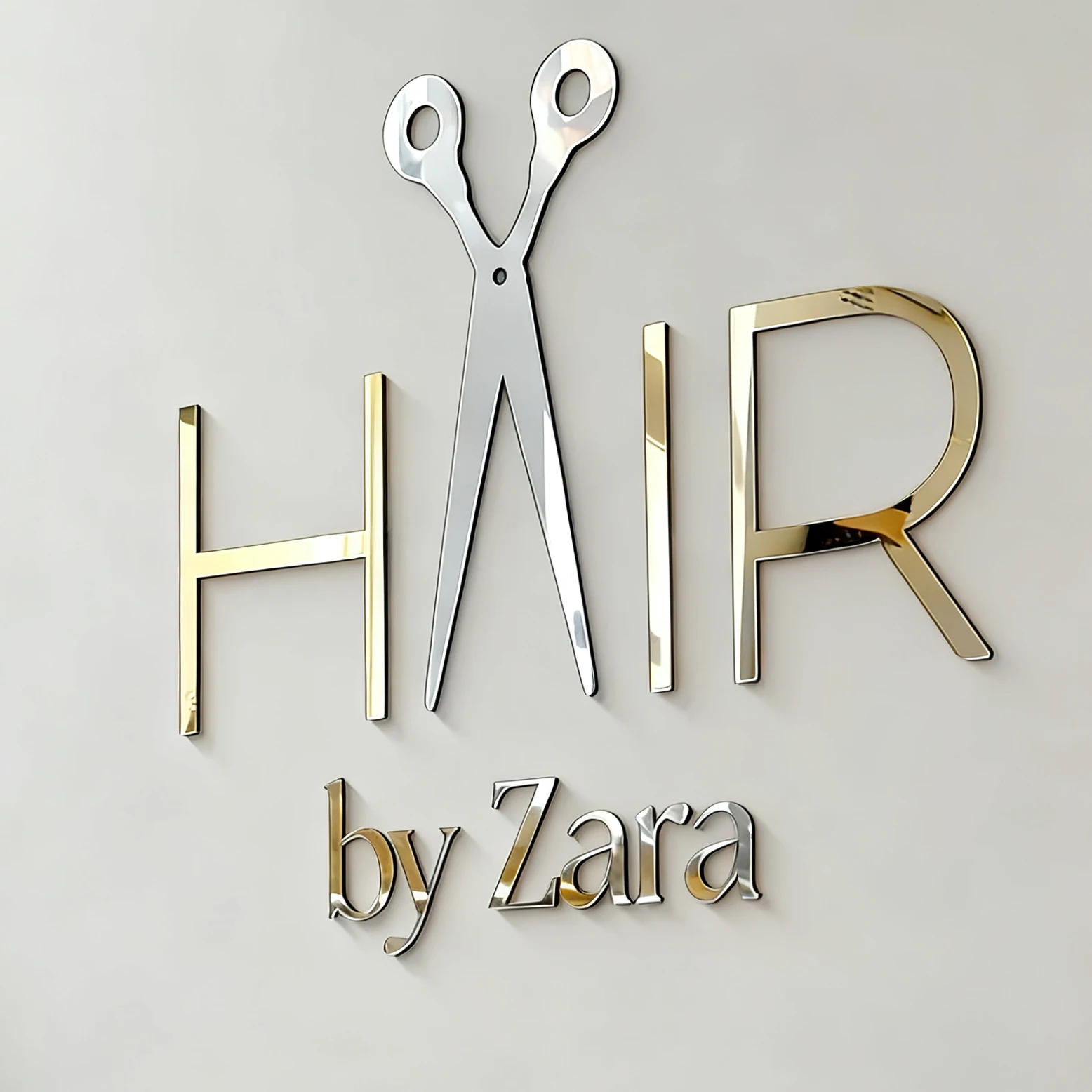 علامة شعار الأعمال المخصصة ثلاثية الأبعاد قطع الليزر الجدار الديكور شعار الأعمال شخصية الاكريليك علامة شعار لصالون تجميل الشركة لوجو حسب الطلب