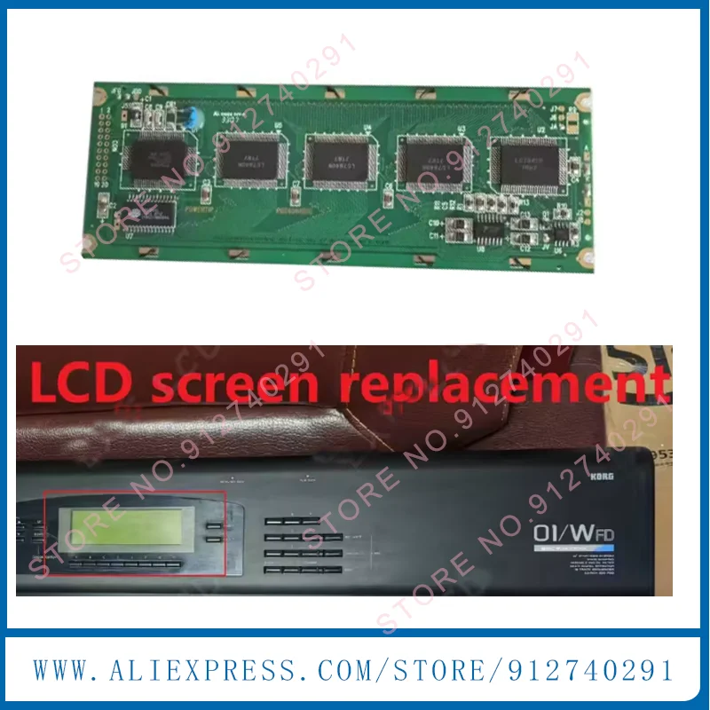 

Оригинальный ЖК-экран для Korg Wavestation I3 i3 A/D 01/W FD O1/W 01W для Korg Wavestation A/D 01/W FD A/D, EX, 01R/W T1