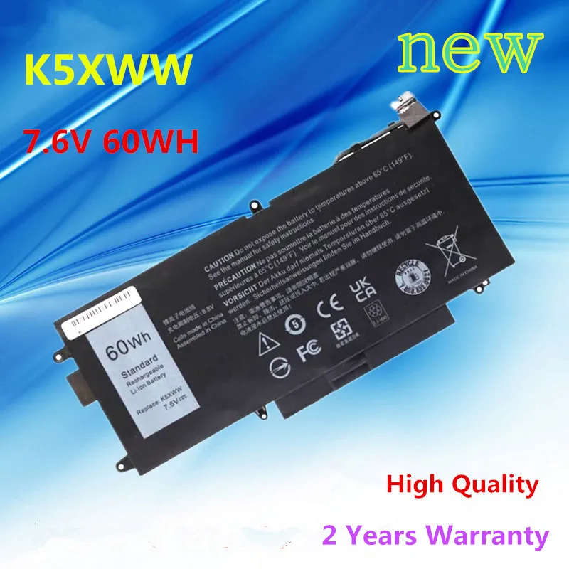 

New K5XWW laptop Battery For Dell Latitude 5289 E5289 7389 L3180 2-in-1 P29S 6CYH6 71TG4 725KY N18GG