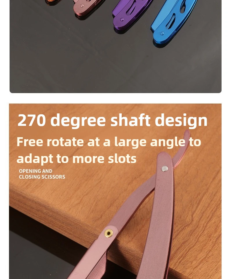 Лезвия для бритья или бритва с прямыми краями, стрижка бороды, бровей, инструмент для бритья, ручная бритва для депиляции, парикмахерская обрезка