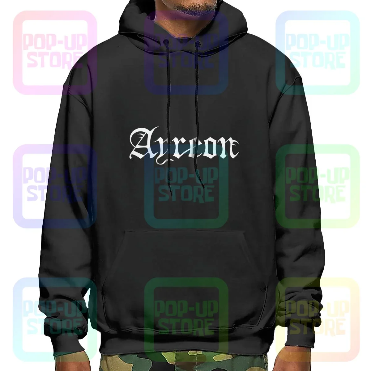 Ayreon Hoodie Sweatshirts Hoodies Rare Trend Splicing Streetwear