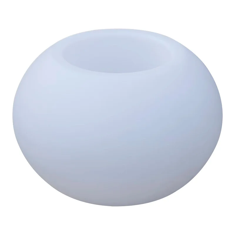 

Solar light round ball large flower pot planting potted plants commercial beauty scene arrangement waterproof garden light