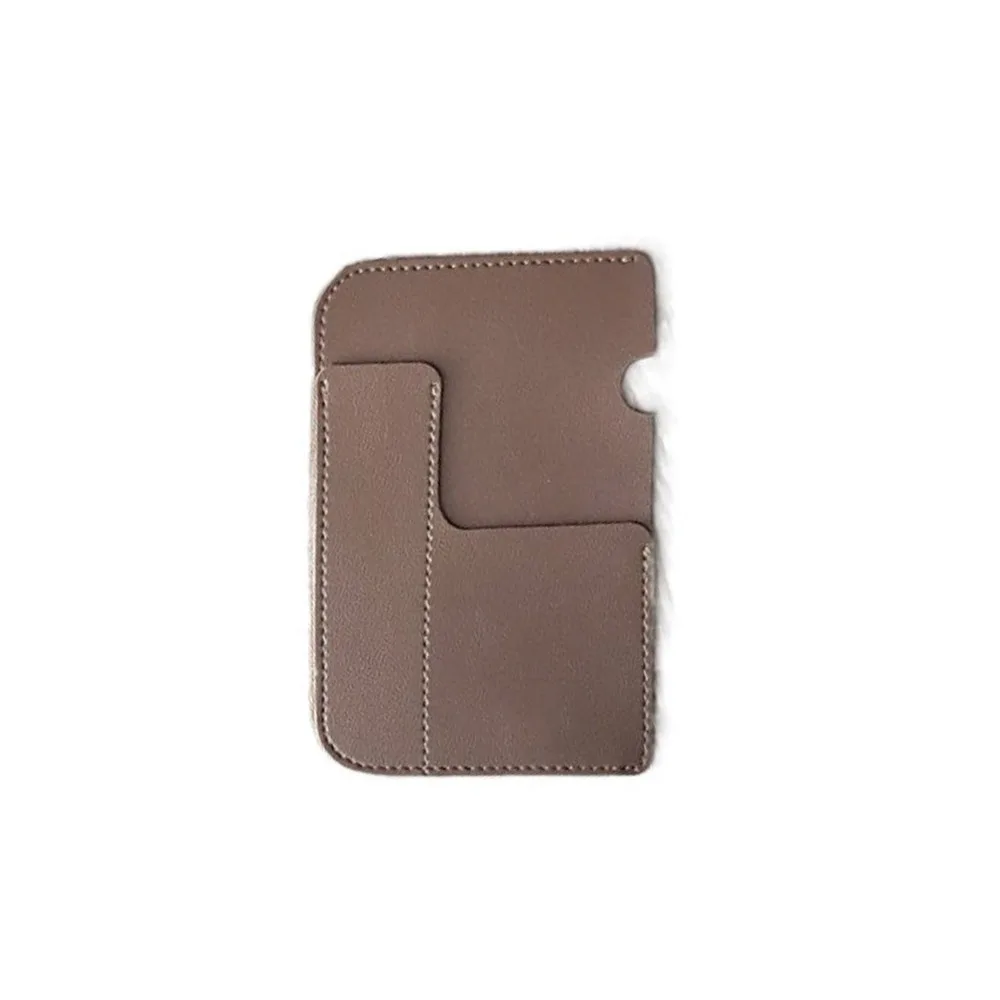 

Multiple Card Slots Passport Holder Wallet PU Leather Ultra-thin Portable Passport Bag Solid Color Multi-card Holders