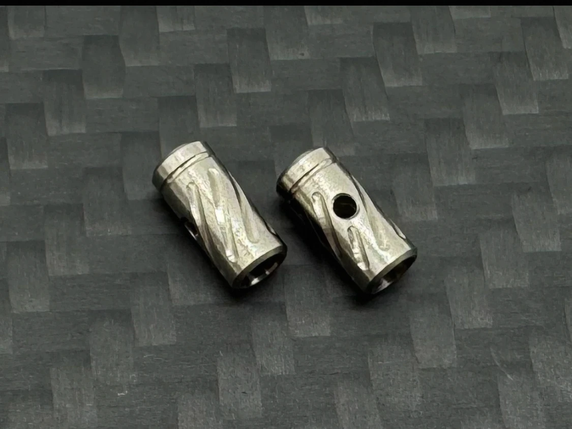 Haste de ligação externa de liga de titânio xadrez LSD para Plaid LS Studio LSDP-OP-16