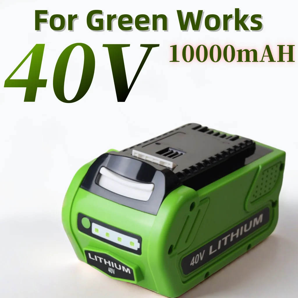 

for replacing the G-MAX series lithium-ion battery for greenworks 40v 10000mAH lawn mower batteries