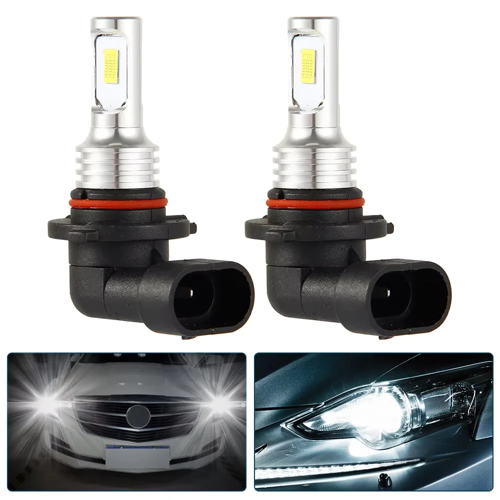 

9005 HB3 9006 HB4 Светодиодные противотуманные фары Лампы дальнего и ближнего света Комплект 12 В 3000 К 6000 К 12000 К Автомобильные светодиодные лампы