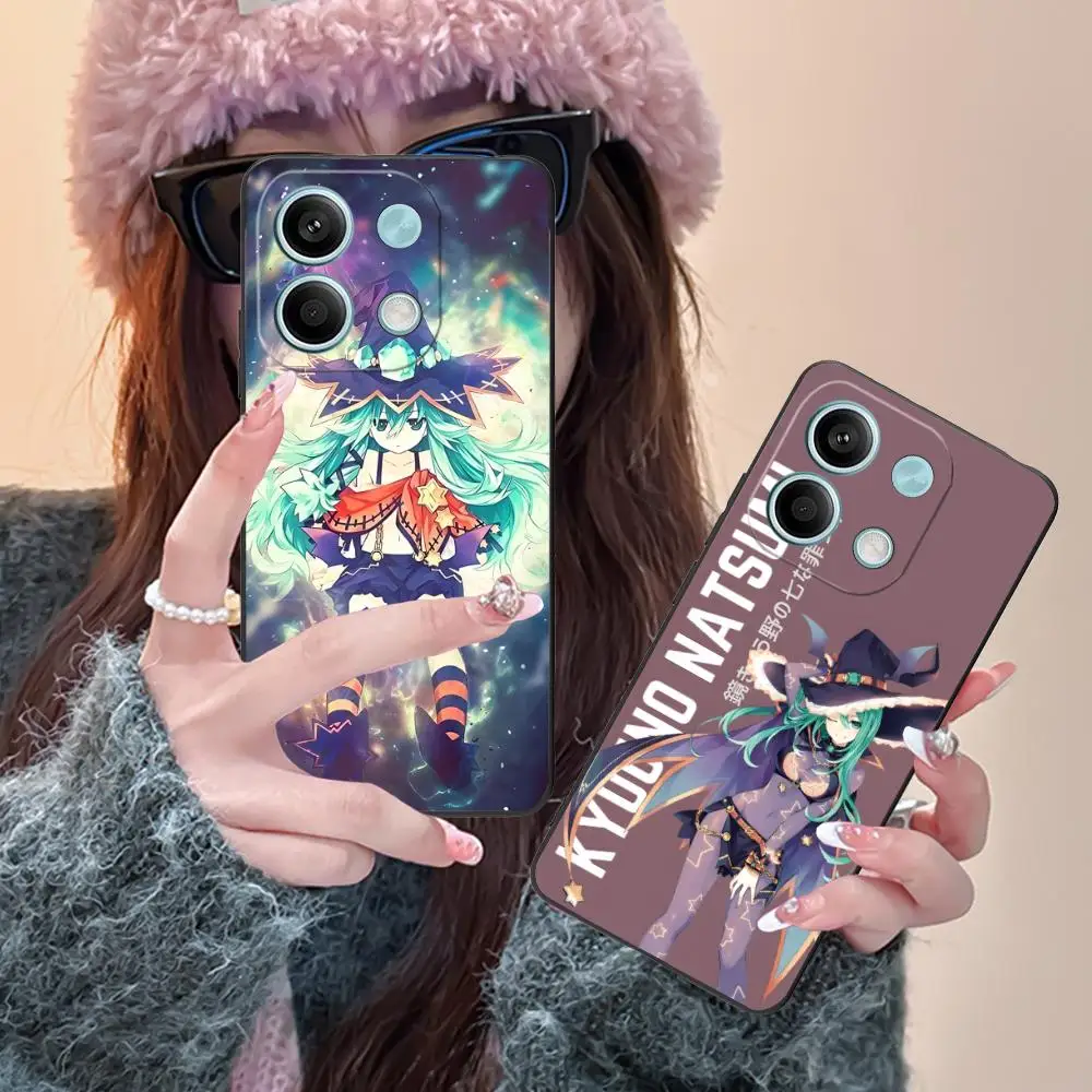 

Чехол для телефона Date a Live Natsumi Kyouno для POCO F7 F6 F5 F4 F3 F2 Pro GT C75 C71 C65 C61 C40 Pro Ultra Colorful Print Cover