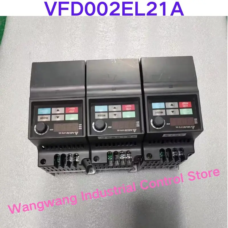 Second-hand test OK , 200W VFD002EL21A frequency converter