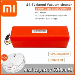 Xiaomi 14.4V li-ion 5200mAh Robot odkurzacz zamienna bateria do Xiaomi Robot roboroborocks50 S51 s55accessors części zamienne