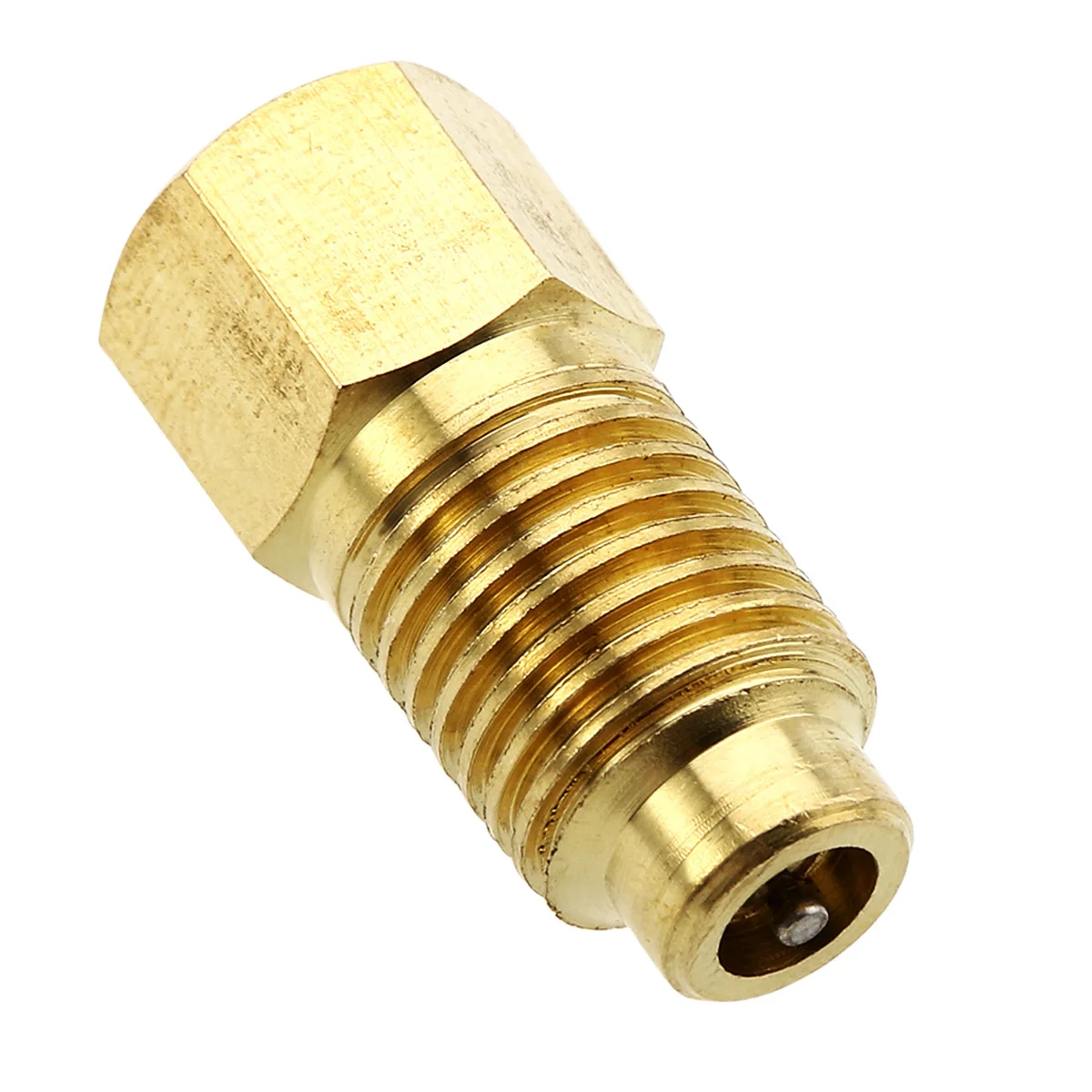 

R134A Conversion Fitting 1/4 Sae To 1/2 Inch Refrigerant Adapter Metal Connector For Ac Vacuum Pump Automotive Air Conditioning