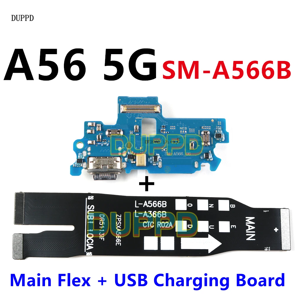 USB Lade-Port Dock Board Connector Wichtigsten Motherboard Mikrofon Modul Für Samsung Galaxy A56 A566B A566V A566E A566