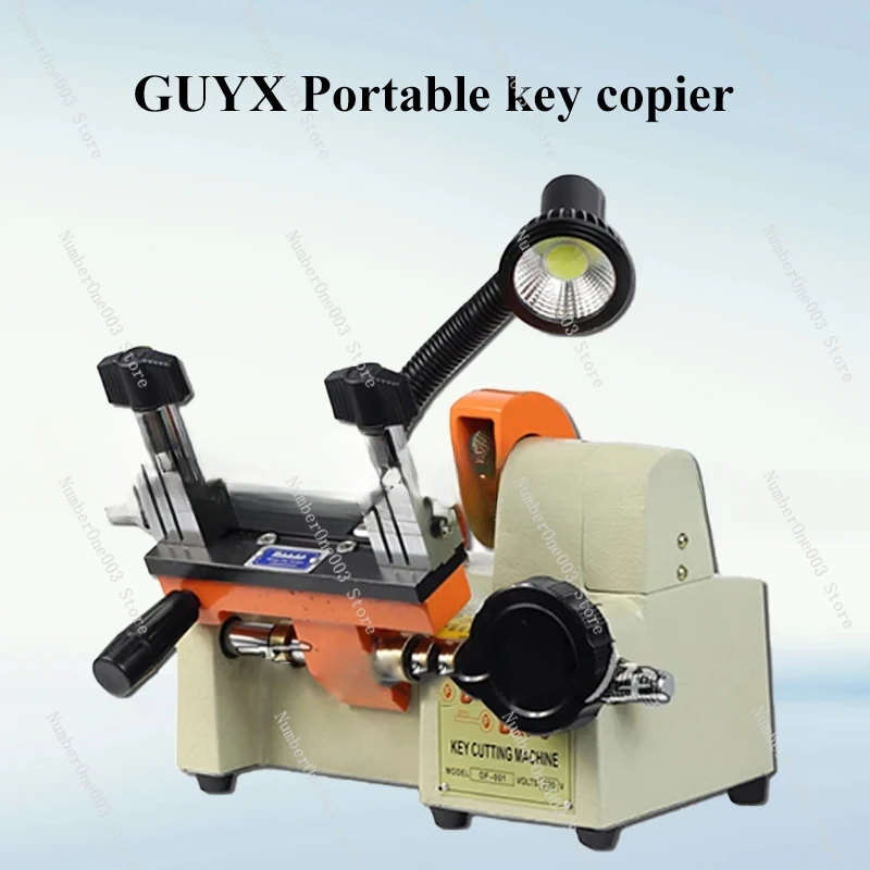 Horizontal Electronic Key Cutting Machine DF-001 Desktop Portable with Key Tool 220V