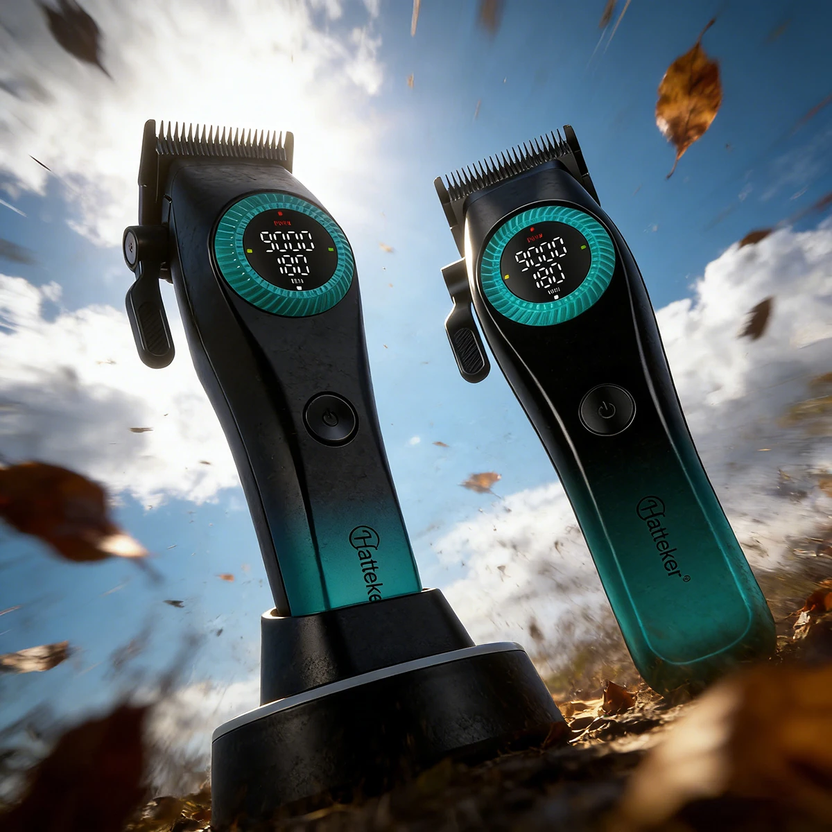 

Профессиональная электрическая машинка для стрижки волос 9000 об/мин, триммер для мужчин с DLC-лезвием и зарядной базой, машинка для стрижки в салоне красоты G79