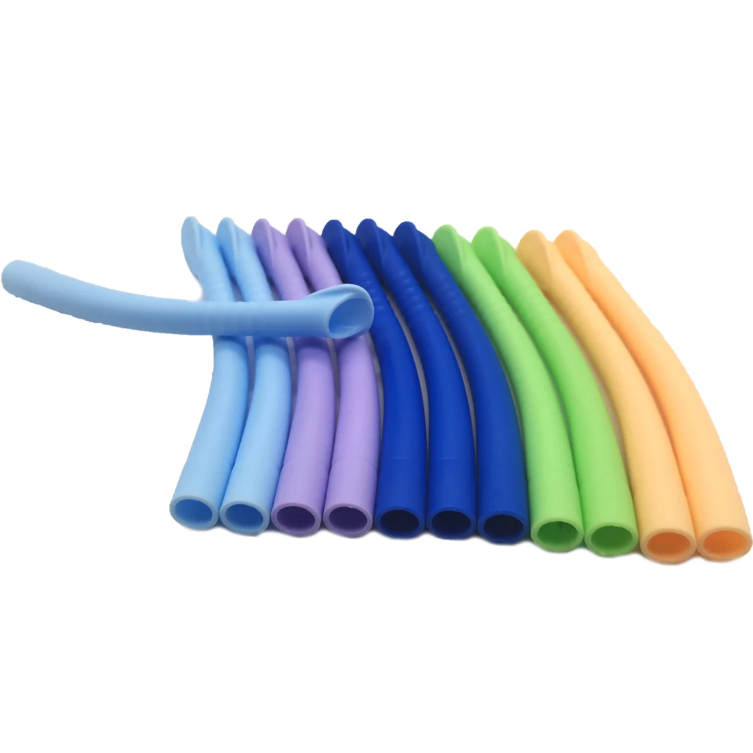 Dental Autoclavable Strong Suction Tips Dentist Duckbill Evacuation Tips Aspirator Saliva Tube Tips Dentostry Consumables