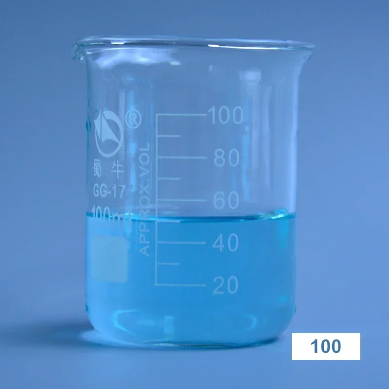 50-1000ml Borosilicate Graduated Glass Beaker in tall form glass measure cup Laboratory Equipment