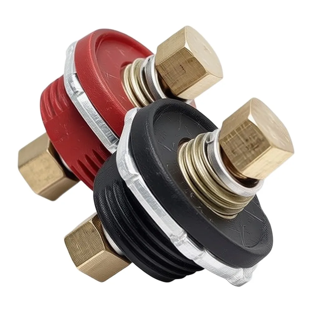 Terminal Block Assembly with 3/8 inch Posts for Battery Connection in RV Marine and Off-Highway Vehicle Setups