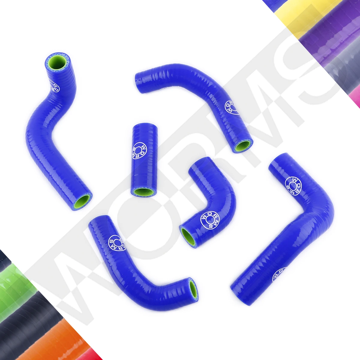 For 2002-2009 Husqvarna TE TC 250 400 450 510 SMR Silicone Radiator Hose Kit 2003 2004 2005 2006 2007 2008