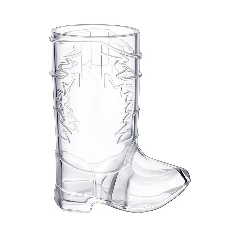 1 Oz Mini Cowboy Boot Shot Glasses Western Cowboy Glasses Plastic Cowboy Boot Cup For Cowboy Cowgirl Bachelorette Party Supplies