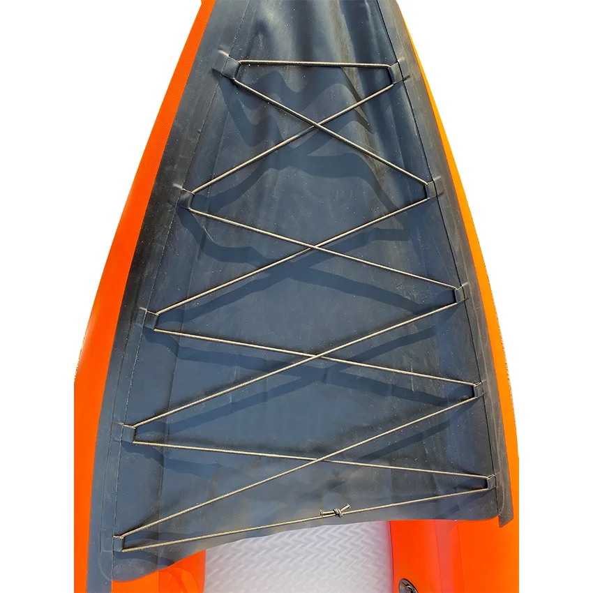 ポータブルPVCフィッシングカヤック ペダルドライブ 2人乗り インフレータブルカヤック 大人と子供向け