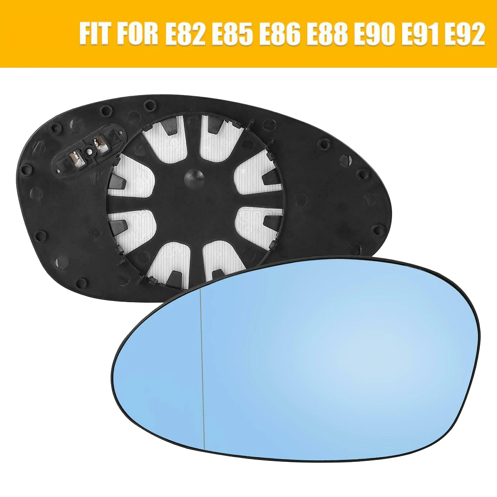 A82U-Driver Side Blue Wing Door Mirror Rearview Mirror Glass Heated For BMW 1 3 Series E81 E87 E82 E46 E90 E92 Z4 E85 view 4
