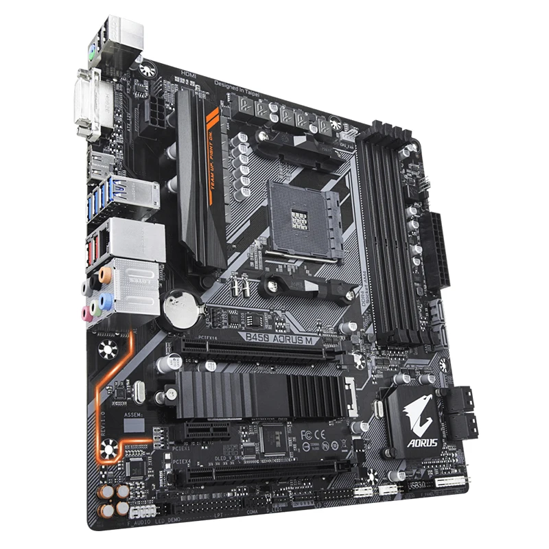 For B450 AORUS M Motherboards Socket AM4 DDR4 128GB For AMD B450 Desktop Mainboard M,2 NVME USB3.0