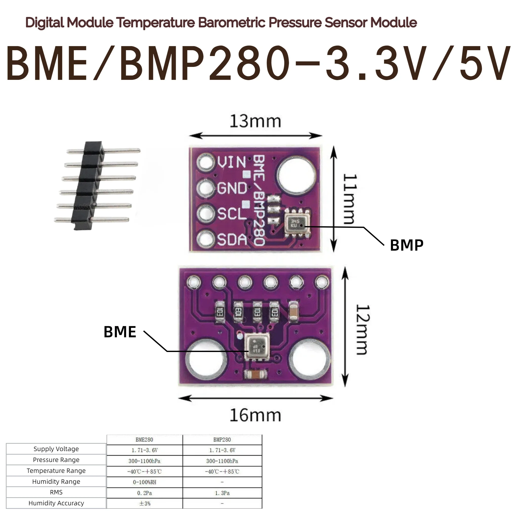module-numerique-de-capteur-de-temperature-et-de-pression-barometrique-1-5-pieces-bme280-33-5v-bme280-bmp280-33v-pour-arduino-bmp280-bme