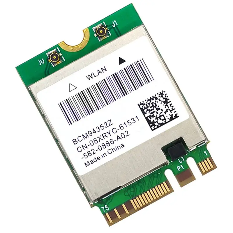 foess-デュアルバンド-ワイヤレス-bcm94352z-wi-fiカード-ngff-m2-1200mbps-bluetooth40-ngff-80211ac-wlanアダプター-dw1560