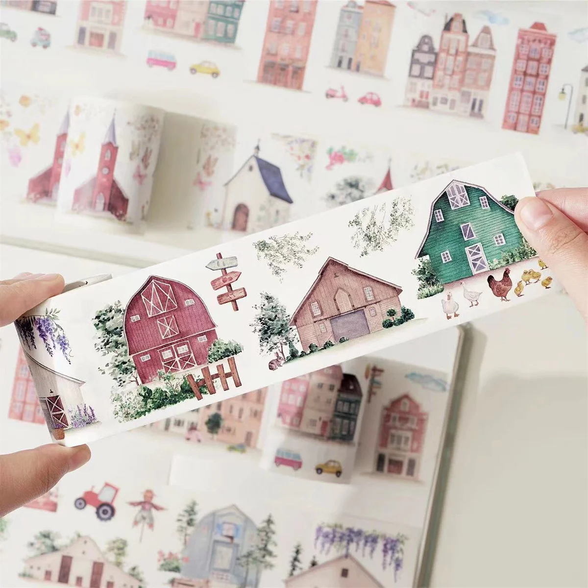 

WT Studio винтажная элегантная домашняя лента Васи для изготовления карточек планировщик DIY Скрапбукинг план наклейка