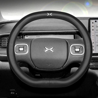 For Xpeng G6 Steering Wheel Cover Genuine Leather Universal Ultra-thin Anti Slip Decorative Protection Car Handle Cover