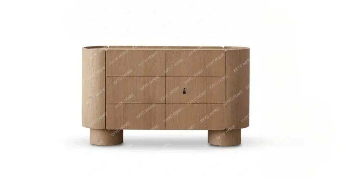 

Y Asmt52 Гостиная у стены, боковой шкаф для хранения вещей, ретро бревенчатый сундук для хранения вещей