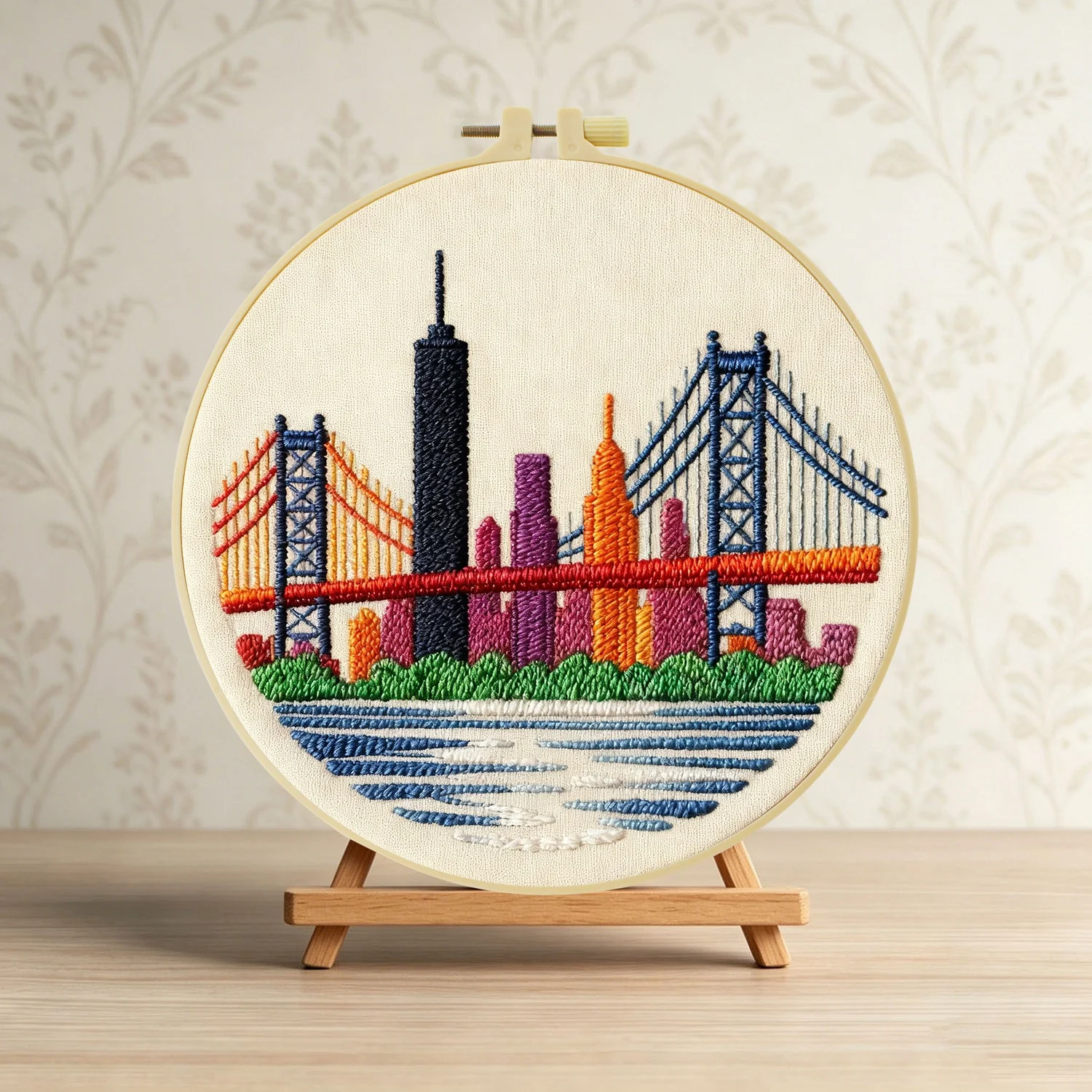 Zestaw do haftowania DIY z mot – Art And Craft New York recenzja i cena