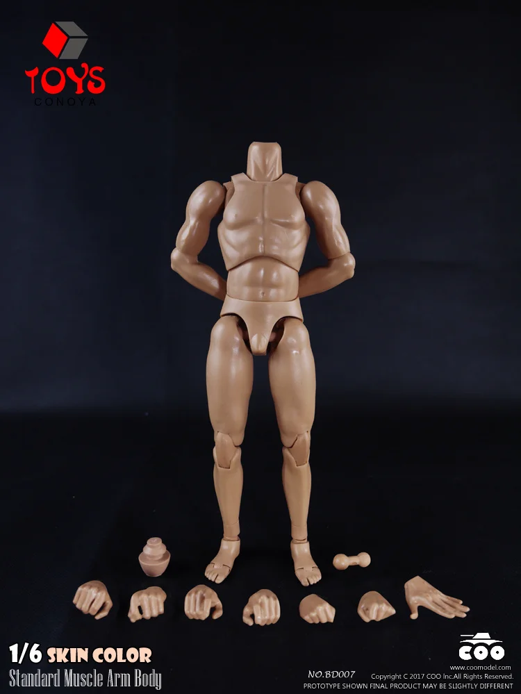 COOMODEL MB001 MB002 MB003 MB004 1/6 Male Soldier Action Figure 2021 New 239/261mm Super Flexible Man Body Fit 1:6 Head Sculpts