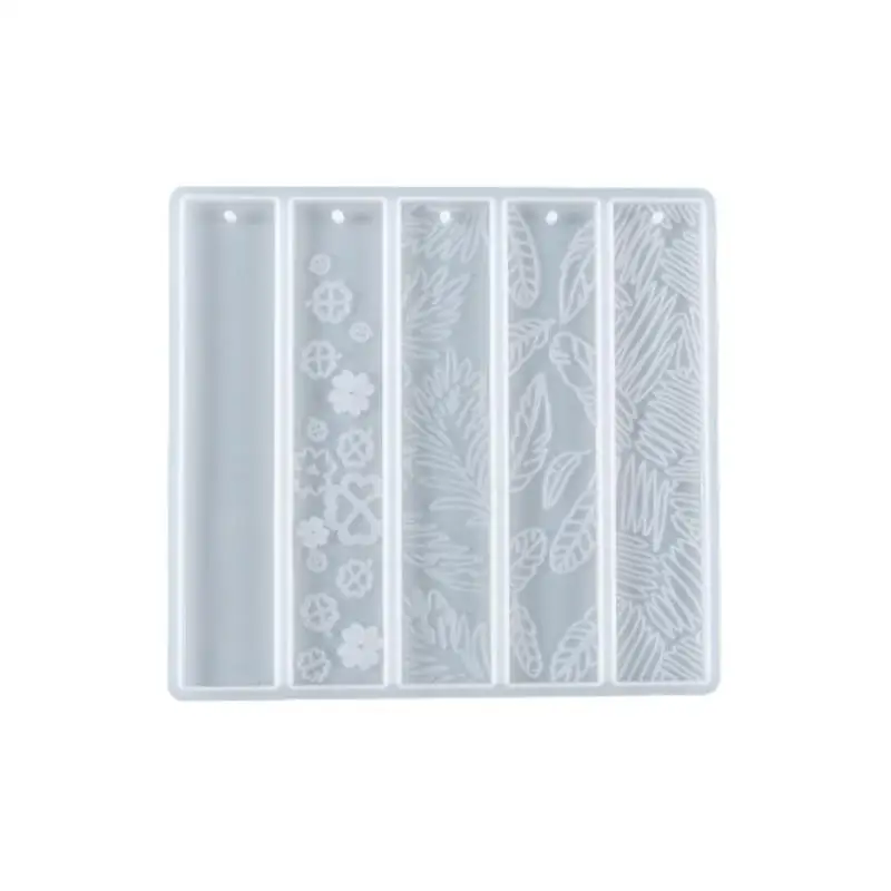 P9FE DIY Lesezeichen-Harzform, Lesezeichen-Silikonformen, Schmuck-DIY-Handwerk, transparente Formen – Detail 9