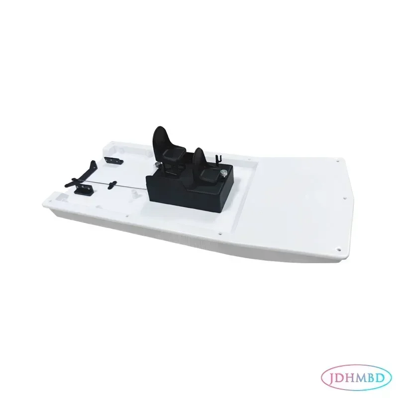 JDHMBD GARTT  High Speed Swamp Dawg boat Parts boat body with seat rudder blade motor mount blade assembly