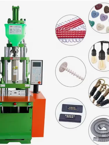 Vertical Clamping Horizontal Injection Mold Machine Powerful Insert Molding Machine for Making Computer Charger