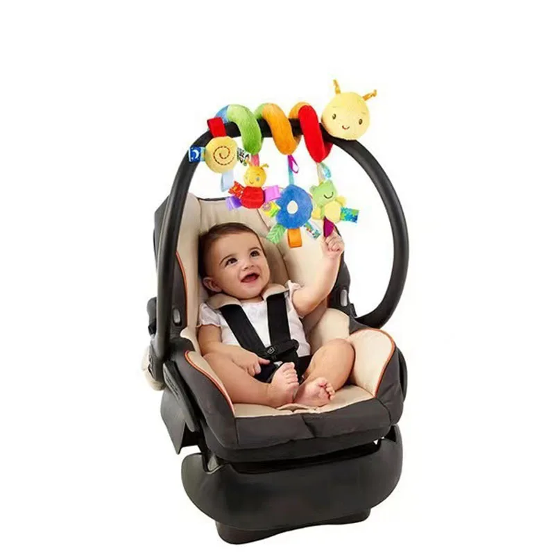 Baby Kinderwagen Hängen Puppe Spielzeug Kiids Rasseln Pädagogisches Spielzeug für Neugeborene Aktivität Tier Krippe Kleinkind Bett Glocke Baby Spielen