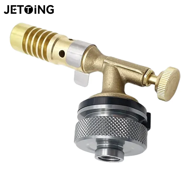 Conversión de Gas butano para exteriores, adaptador de estufa de Gas, conector de tanque de Gas para acampar, convertidor de cartucho tipo tornillo, adaptador de tanque plano, 1 ud.