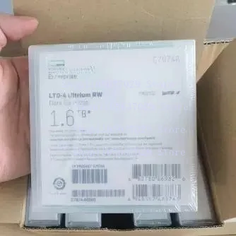 1pcs For HPE Ultrium 4 LTO4 Data Tape Cartridge C7974A 800GB Native 1.6TB Compressed Storage Tape for Server Data Backup Archive