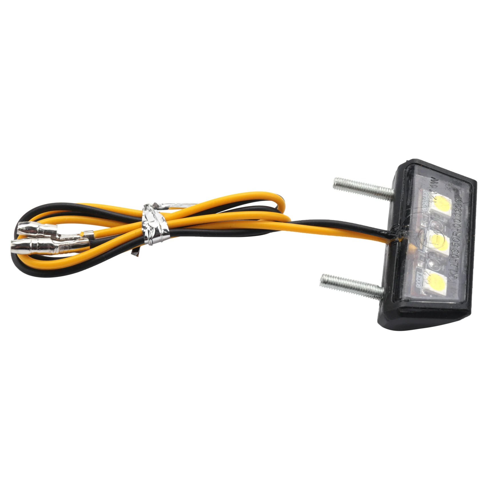 ضوء خلفي LED مزخرف للدراجة النارية ، ضوء لوحة الترخيص ، هوندا ، كاواساكي ، ياماها ، سوزوكي ، أبيض