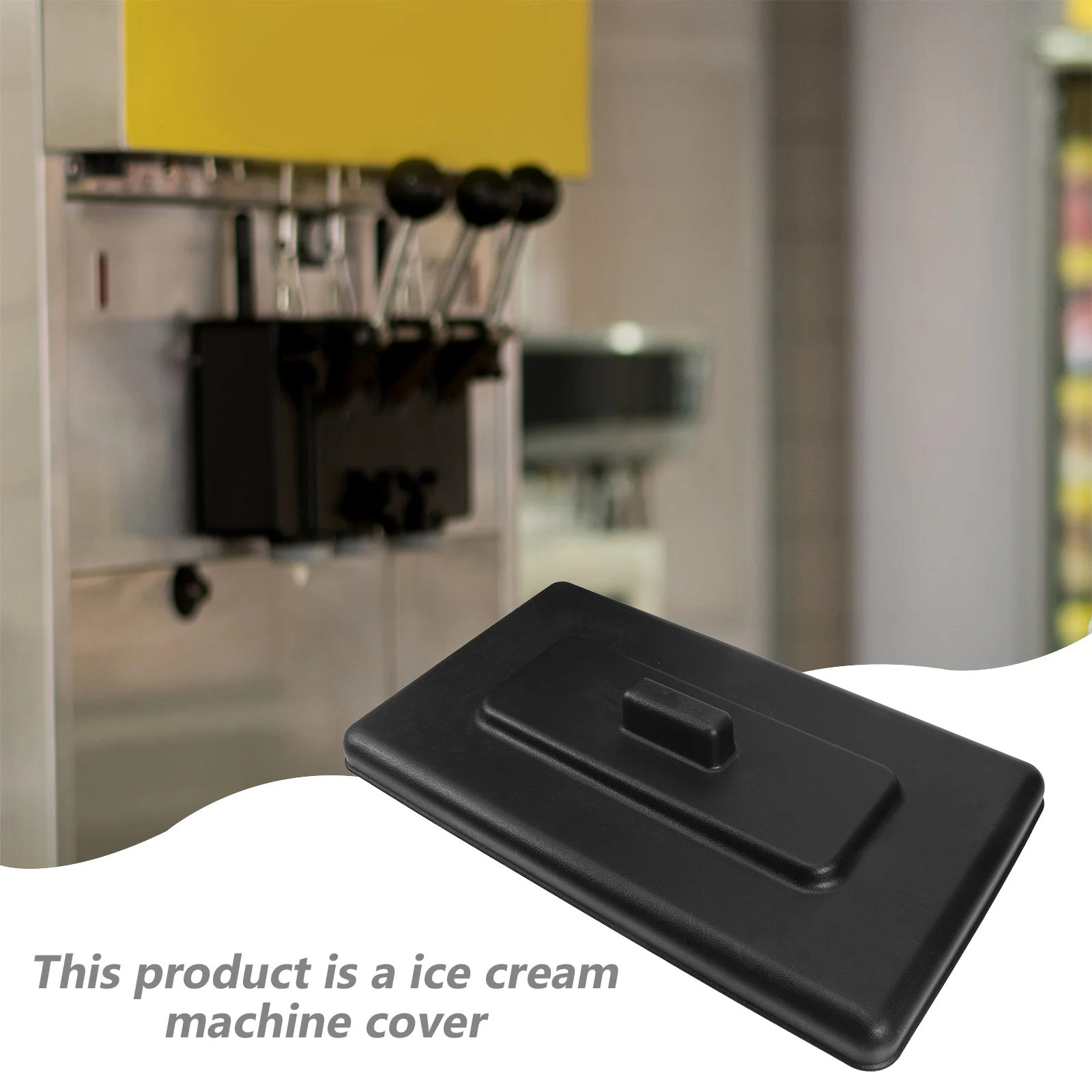 

Portable Ice Cream Maker Accessories Daily Use Cover Lid Machine Simple Kitchen Utensils