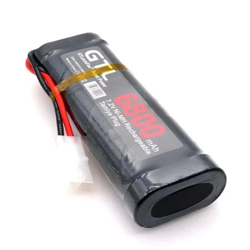 Paquete de baterías NiMH para coche, camión, Buggy, barco, tanque, gris, superpotencia, 7,2 V, 6800mAh, Original, nuevo