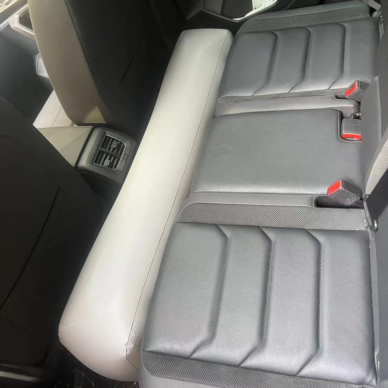 Inflatable Gap Filler Pad & Foot Rest Block For Sedan Rear Seat, Support Cushion Matching Car Inflatable Mattress