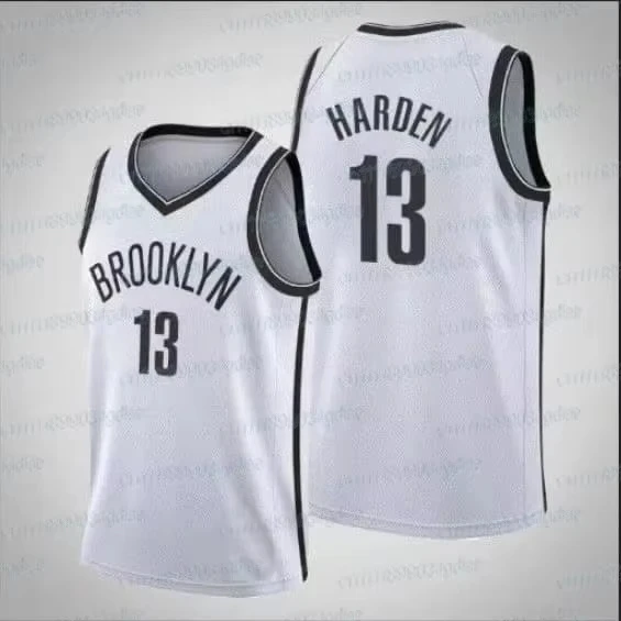 Heiß begehrte neue Brooklyn Nets BKLYN City Basketball-Uniform, schwarze ärmellose Weste mit Aufdruck für Fans, Sport und Familienoutfits. – Detail 8