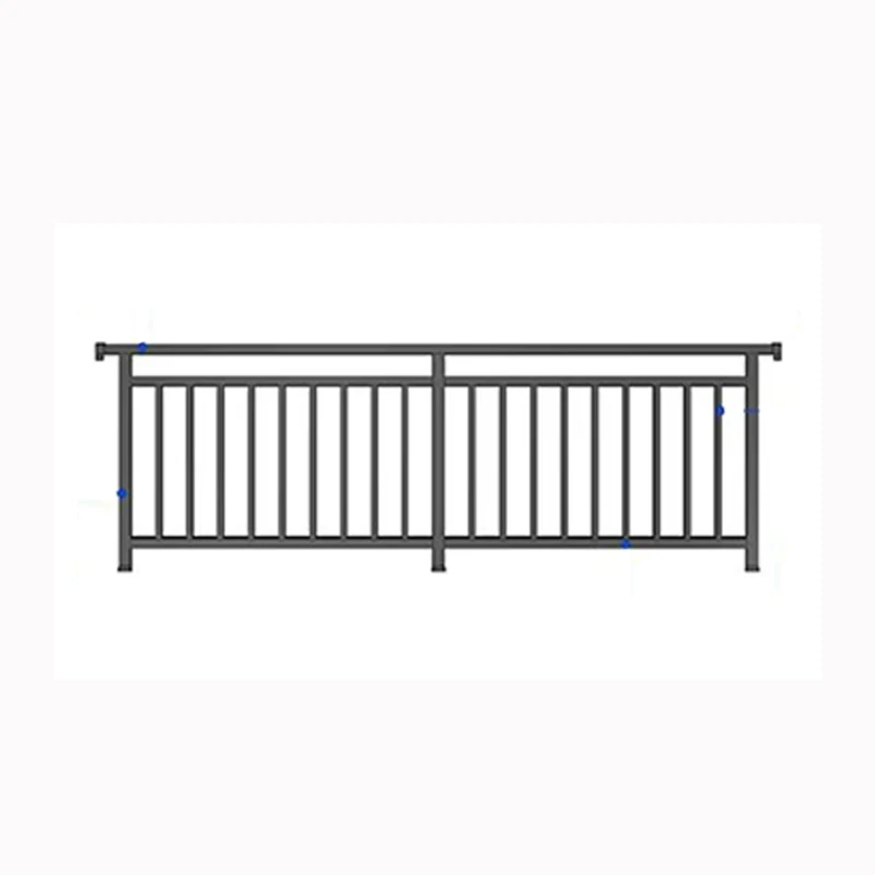 

Алюминиевые перила для террасы виллы, металлическое ограждение для сада, балкона, двора