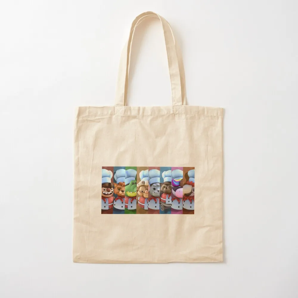 Overcooked Cooking Video Game Tote Bag handbag Women's shopper bag Handbags women Canvas Tote Bag