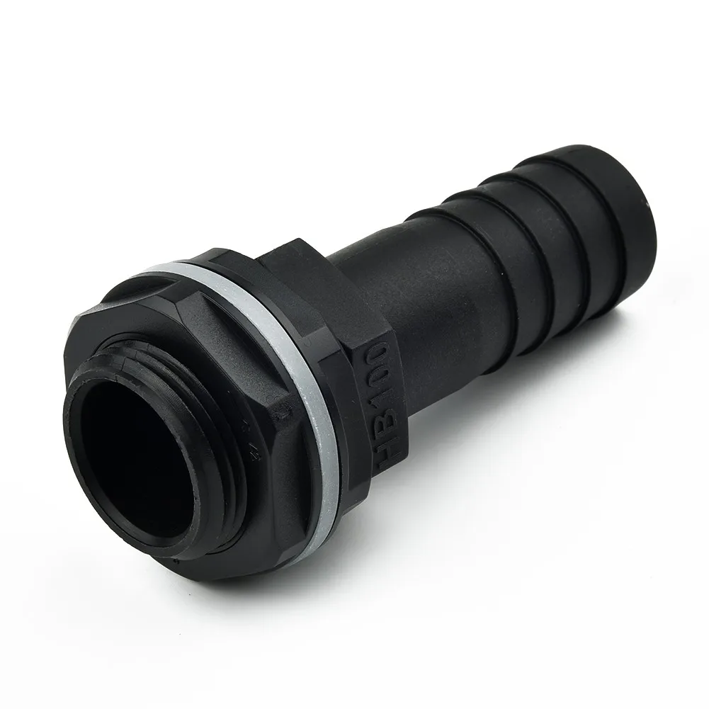 Conector de desbordamiento de 1 pulgada para extremo de agua/tanque con tuerca y arandela que se adapta al conector de desbordamiento de acoplamiento de agua para tubería de desbordamiento de 1 pulgada