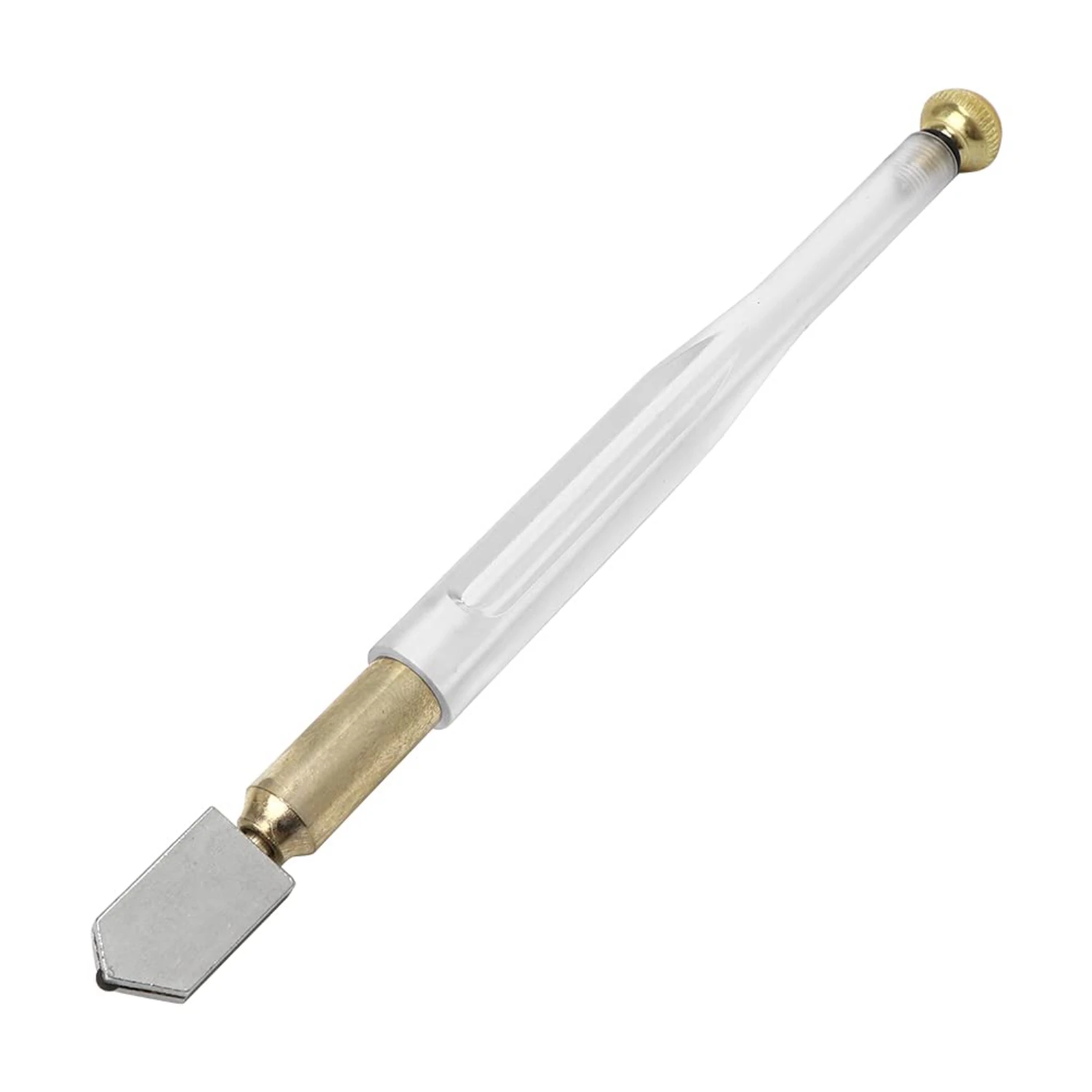 

High-Quality Transparent PC Handle Glass Cutter Tool with YG6 Cemented Carbide Tip for Precision Cuts and Smooth Edges - Ideal f