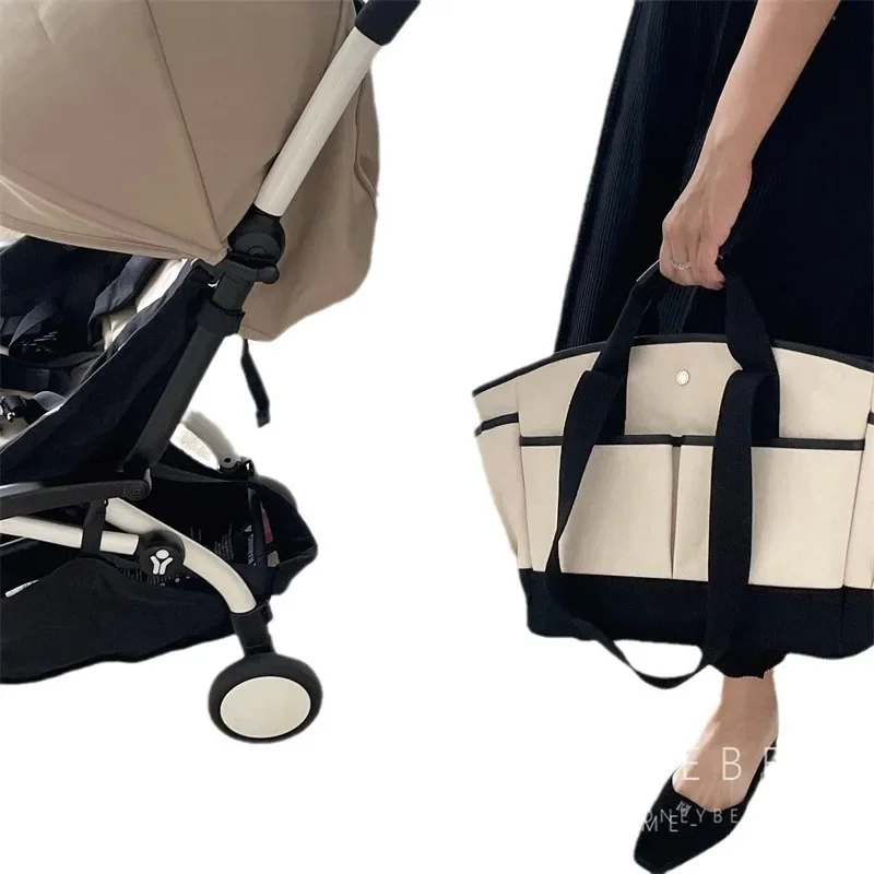 Korean Instagram Mommy Bag Large Capacity Casual Versatile Crossbody Maternal and Baby Bag for  Handheld LightweightMommy Bag