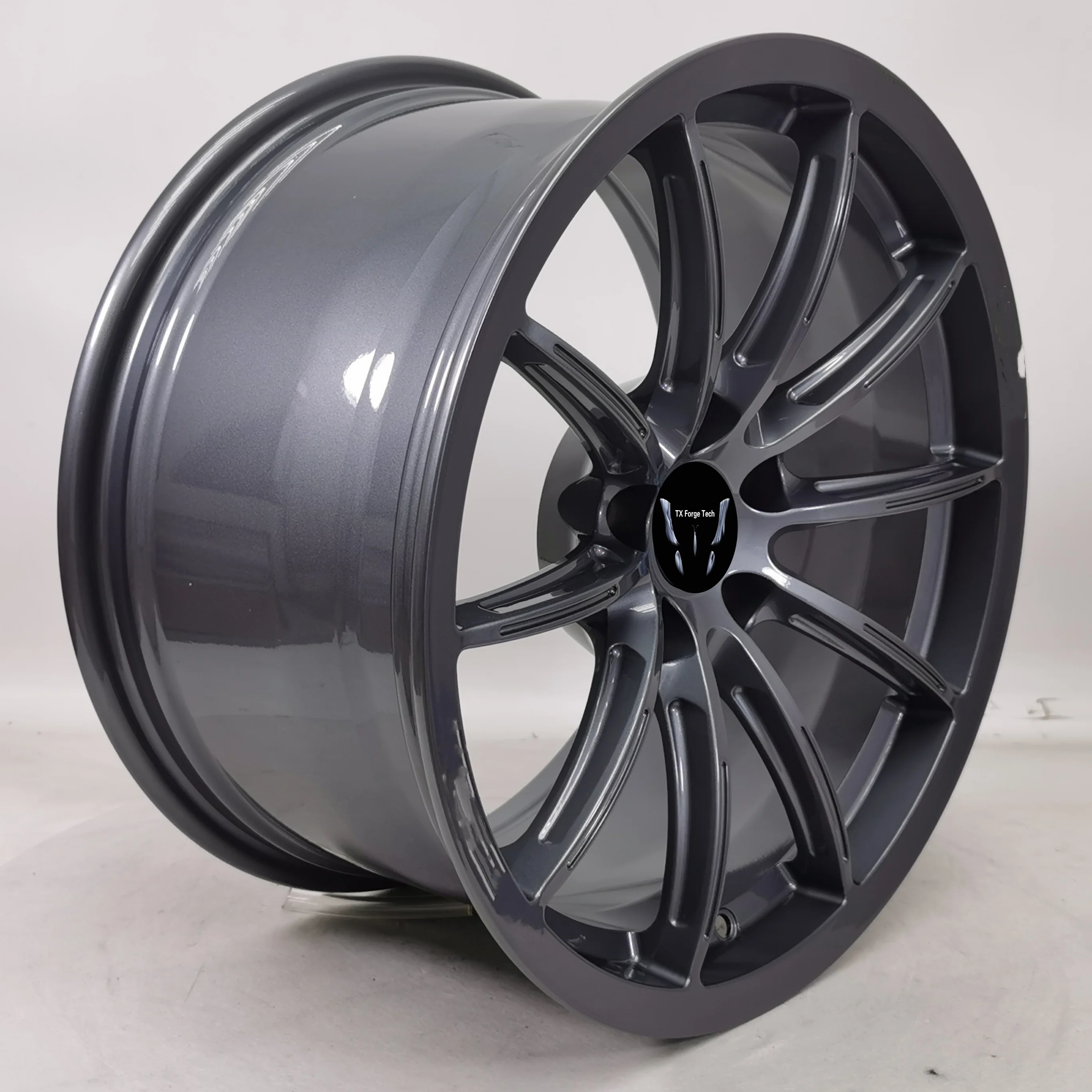 High-End 18/19-Inch Forged Aluminum Alloy Car Wheels Bronze Finish with 35/40mm ET and 98mm PCD for New Passenger Cars