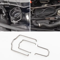 154 23 Radiator Hose Retaining Spring horse shoe clip clamp Compatible For BMW E39 E38 E60 E90 745Li X5 E46 325i 328i M3 540i